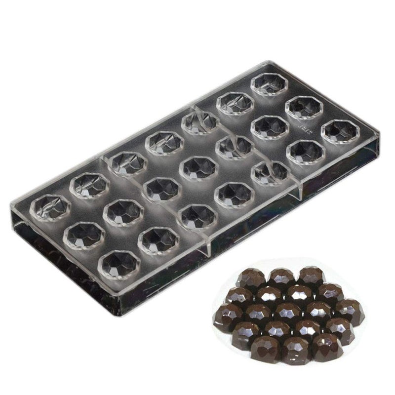 Grainrain polycarbonate chocolate mold polycarbonate chocolate bar mould diamond (19274) - Image 1